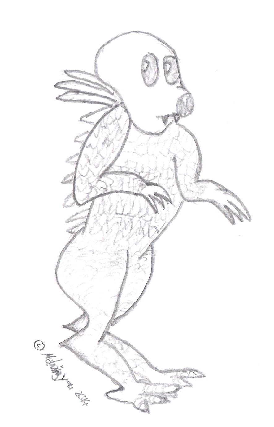 Illustration de Le Chupacabra