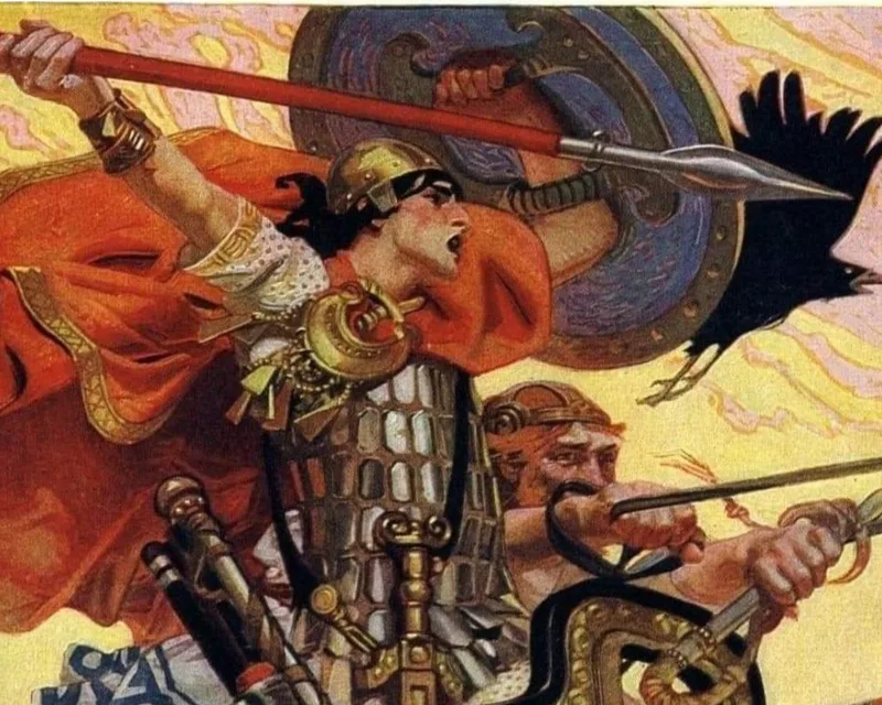 Le Dagda, dieu-père des Tuatha Dé Danann