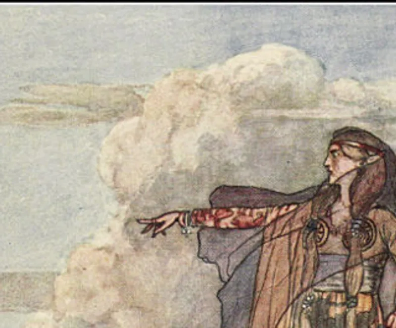 La Morrigane, déesse de la guerre et du destin