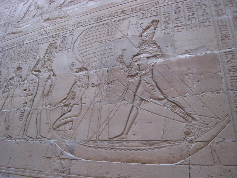 Le combat entre Horus et Seth